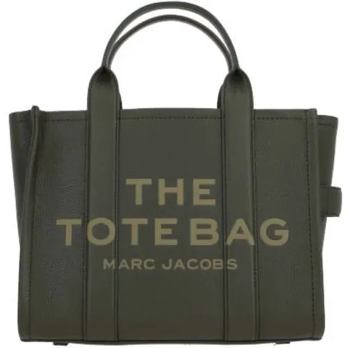 Waldgrüne Tote Tasche mit Gold-Hardware , Damen, Größe: ONE Size - Marc Jacobs - Modalova