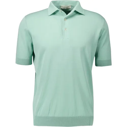 Mint Polo Shirt - Herren , Herren, Größe: L - Filippo De Laurentiis - Modalova