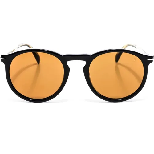 Runde Acetat-Sonnenbrille - Eyewear by David Beckham - Modalova