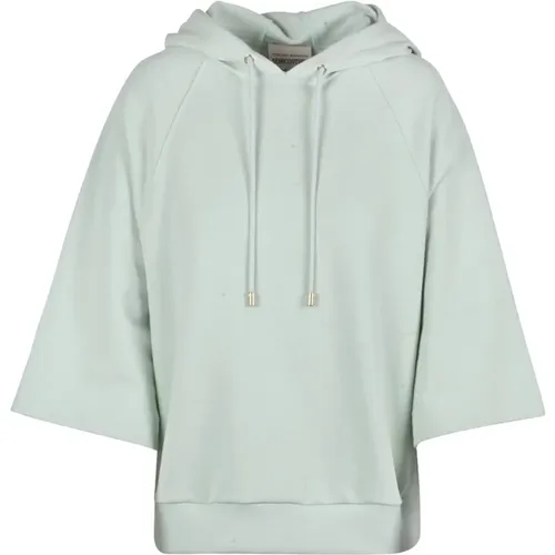 Cotton Hooded Sweatshirt , female, Sizes: XL - Semicouture - Modalova