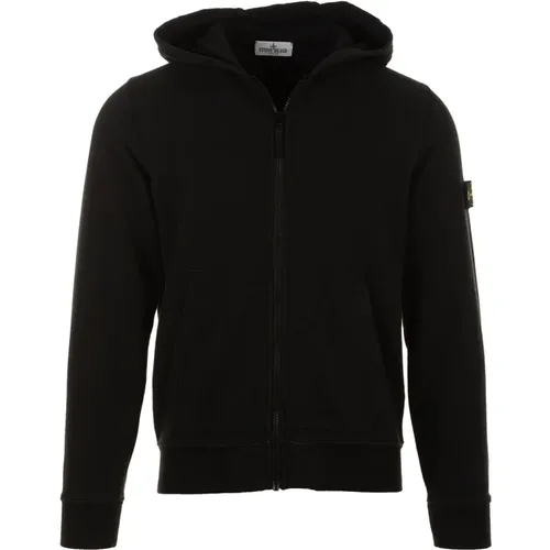 Schwarze Pullover für Junioren - Stone Island - Modalova