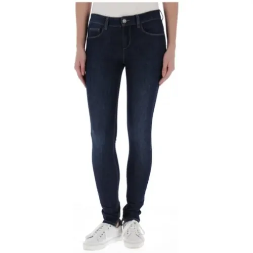 Slim Fit Bottom Up Jeans , Damen, Größe: W29 - Liu Jo - Modalova