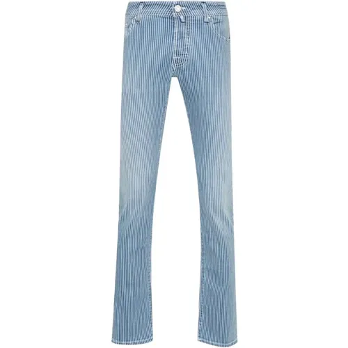Klassische 5-Pocket Jeans , Herren, Größe: W33 - Jacob Cohën - Modalova