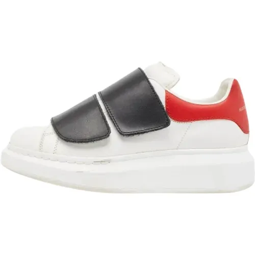 Pre-owned Leather sneakers , female, Sizes: 2 UK - Alexander McQueen Pre-owned - Modalova