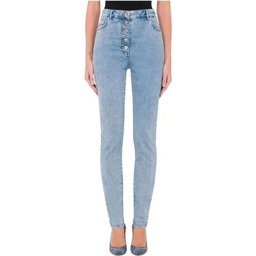 Skinny Jeans , female, Sizes: W26, W29, W27 - Moschino - Modalova