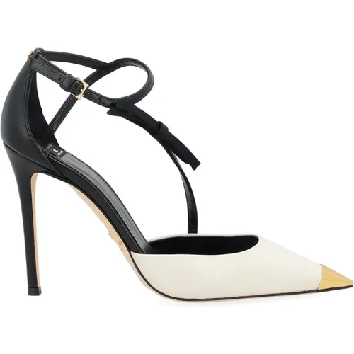 Heel Shoe , female, Sizes: 5 1/2 UK, 3 1/2 UK, 4 UK, 3 UK, 7 UK, 5 UK, 4 1/2 UK - Elisabetta Franchi - Modalova