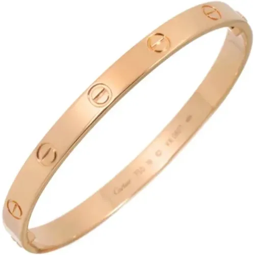 Pre-owned Rose Gold bracelets , female, Sizes: ONE SIZE - Cartier Vintage - Modalova