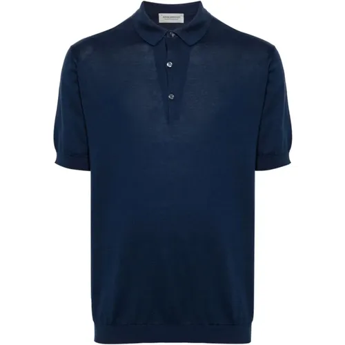 Short-Sleeved Polo Shirt , male, Sizes: 2XL - John Smedley - Modalova