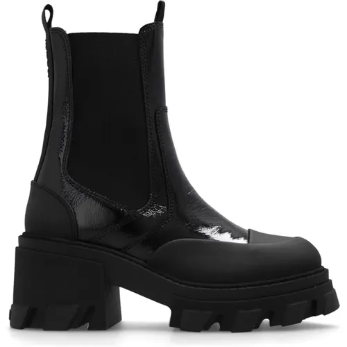 Heeled Ankle Boots , female, Sizes: 3 UK - Ganni - Modalova