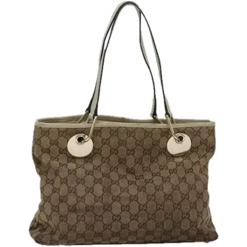 Pre-owned Canvas gucci-bags , female, Sizes: ONE SIZE - Gucci Vintage - Modalova