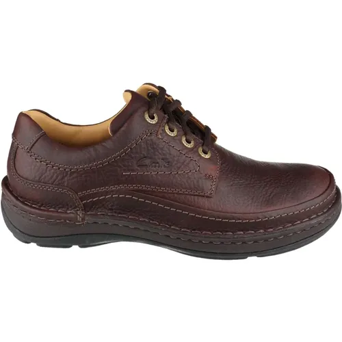 Laced Schuhe , Herren, Größe: 45 EU - Clarks - Modalova