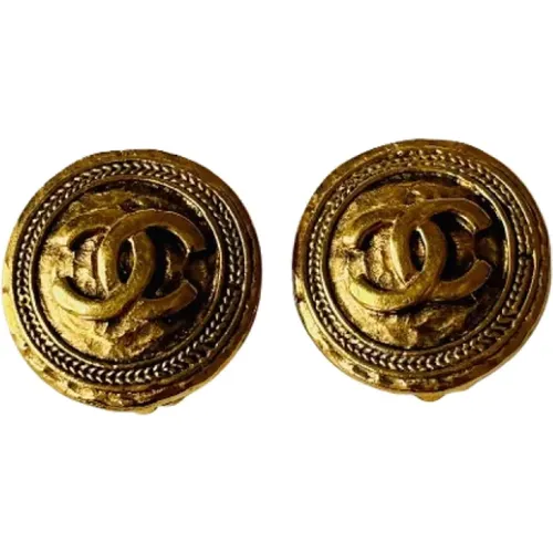 Pre-owned Metal chanel-jewelry , female, Sizes: ONE SIZE - Chanel Vintage - Modalova