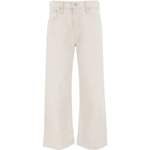 Stylish Cropped Wide Leg Jeans , female, Sizes: W27 - Mother - Modalova