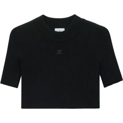 Round-neck Knitwear,T-Shirts - Courrèges - Modalova