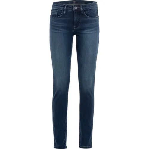 Slim Fit Jeans , Damen, Größe: W28 L32 - camel active - Modalova