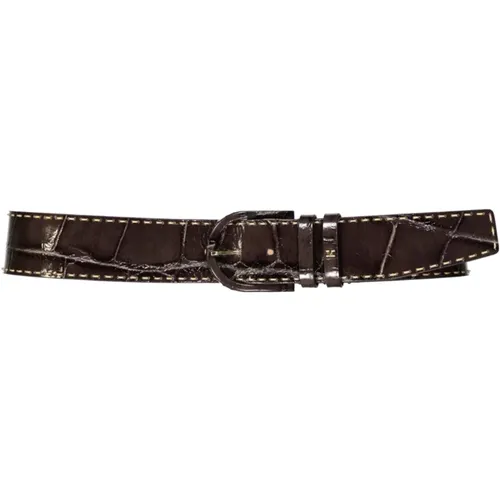 Leather Waist Belt , female, Sizes: M - Max Mara - Modalova