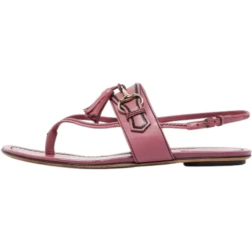 Pre-owned Leder sandals - Gucci Vintage - Modalova