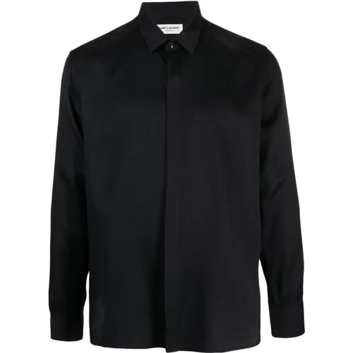 Casual Men`s Shirt , male, Sizes: XL - Saint Laurent - Modalova