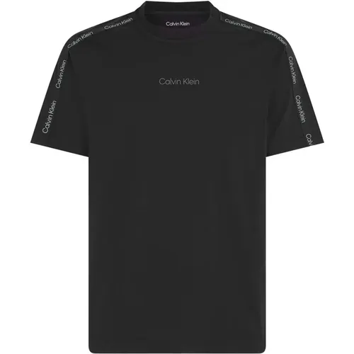 Men's T-Shirt Spring/Summer Collection , male, Sizes: S, XL, 2XL, M, L - Calvin Klein - Modalova