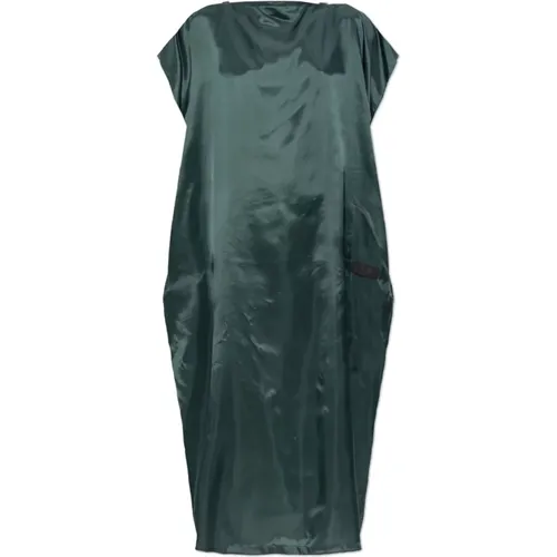 Kleid mit Logopatch , Damen, Größe: M - MM6 Maison Margiela - Modalova