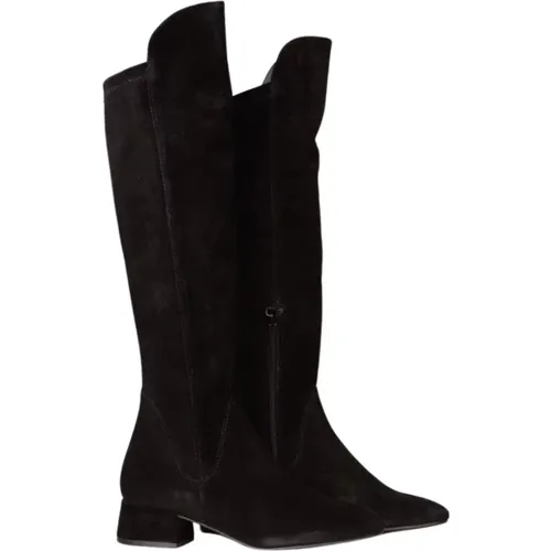 Velvet Knee-High Boots , female, Sizes: 4 UK, 8 UK, 5 UK, 3 UK, 6 UK, 7 UK - Pedro Miralles - Modalova