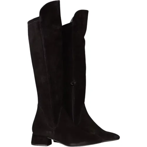 Velvet Knee-High Boots , female, Sizes: 4 UK, 8 UK, 5 UK, 3 UK, 7 UK - Pedro Miralles - Modalova