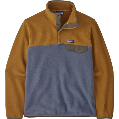 Leichter Synchilla Snap-T Fleece Pullover , Herren, Größe: L - Patagonia - Modalova