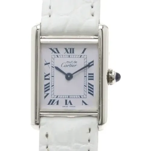 Pre-owned Stainless Steel watches , unisex, Sizes: ONE SIZE - Cartier Vintage - Modalova