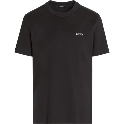 Zegna T-shirts and Polos , male, Sizes: M - Ermenegildo Zegna - Modalova