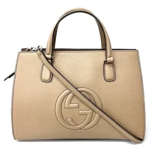 Pre-owned Leather gucci-bags , female, Sizes: ONE SIZE - Gucci Vintage - Modalova