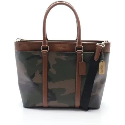 Pre-owned Leder Schultertasche , Damen, Größe: ONE Size - Coach Pre-owned - Modalova