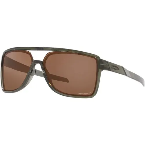 Castel Sunglasses with Prizm Lens , male, Sizes: 63 MM - Oakley - Modalova