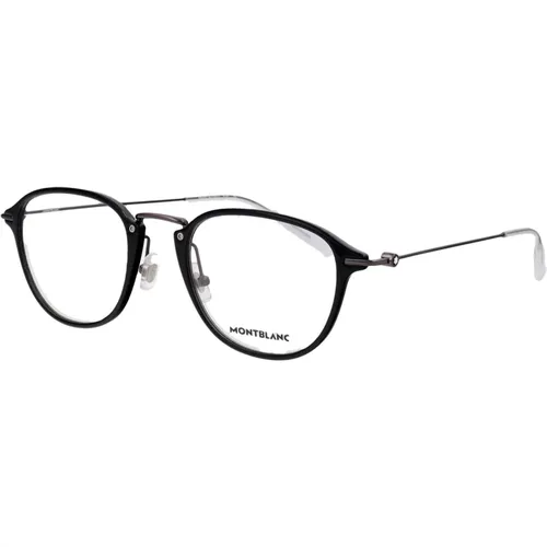 Stylish Optical Glasses Mb0155O , male, Sizes: 51 MM - Montblanc - Modalova
