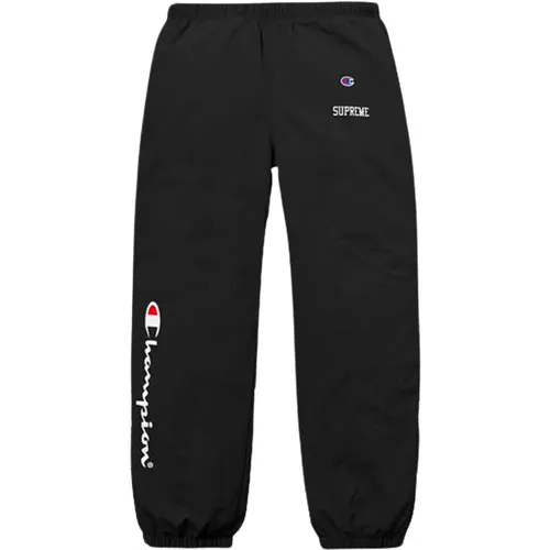 Limitierte Auflage Schwarze Track Pant , Herren, Größe: L - Champion - Modalova