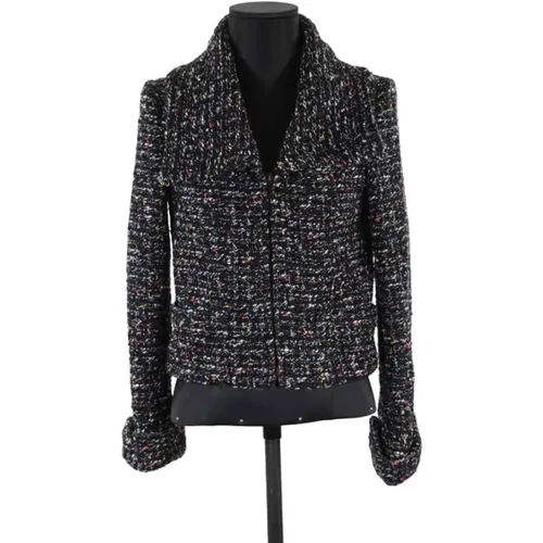 Pre-owned Chanel Tweed Jacket , female, Sizes: S - Chanel Vintage - Modalova