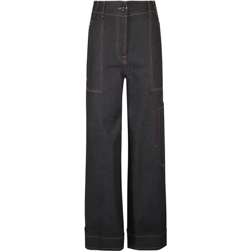 Women's Clothing Trousers Dark Indigo Aw23 , female, Sizes: W27 - Tom Ford - Modalova