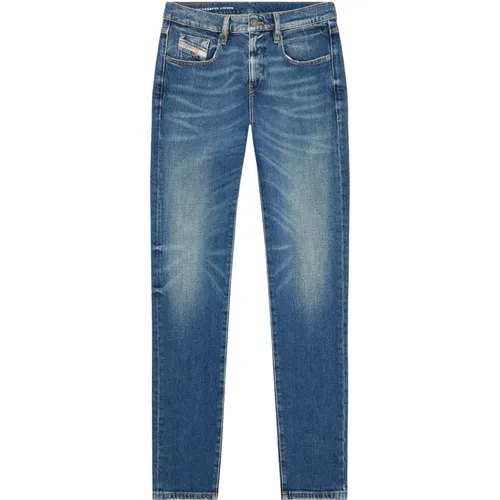 Slim Fit Blaue Jeans,Slim D-Strukt Blaue Jeans - Diesel - Modalova