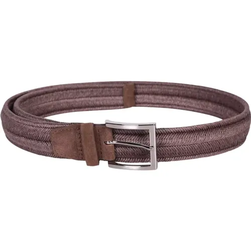 Rope belt by , male, Sizes: 105 CM, 110 CM, 115 CM - Orciani - Modalova