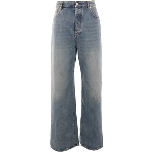 Wide Leg Denim Jeans , male, Sizes: 3XL - Loewe - Modalova