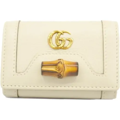 Pre-owned Leather key-holders , female, Sizes: ONE SIZE - Gucci Vintage - Modalova