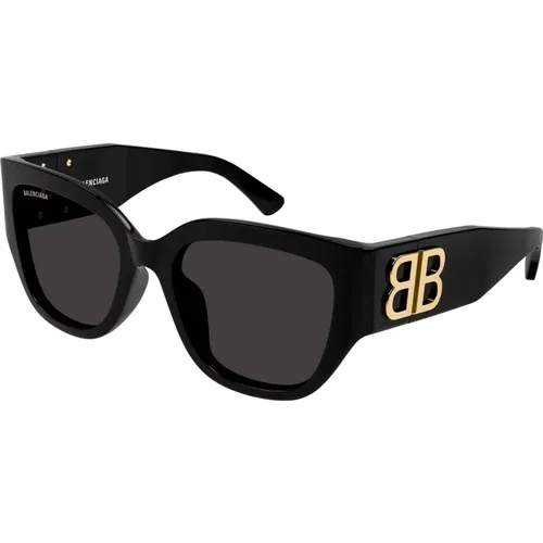 Sunglasses,Sonnenbrille Bb0323Sk Farbe 003 - Balenciaga - Modalova