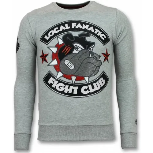 Fight Club Sweater Bulldog - Herrenpullover - 11-6299G - Local Fanatic - Modalova