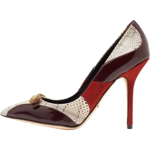 Pre-owned Leder Heels , Damen, Größe: 36 EU - Dolce & Gabbana Pre-owned - Modalova