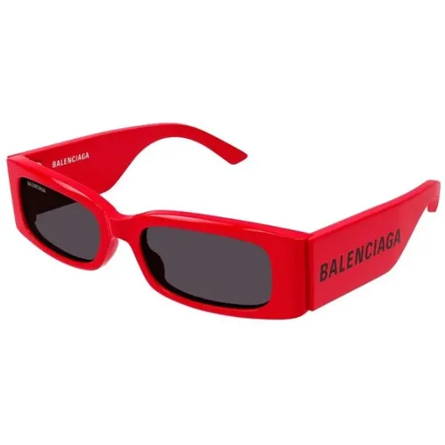 Frame Grey Lens Sunglasses , unisex, Sizes: 56 MM - Balenciaga - Modalova