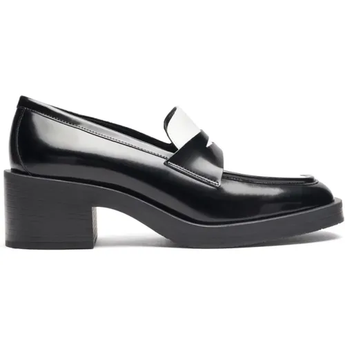 Moderner Loafer mit 40-mm Blockabsatz , Damen, Größe: 41 EU - Stuart Weitzman - Modalova