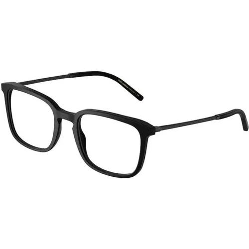 Schicke Schwarze Brille für moderne Männer - Dolce & Gabbana - Modalova