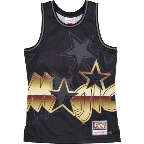 Orlando Magic Tank Top , Herren, Größe: L - Mitchell & Ness - Modalova