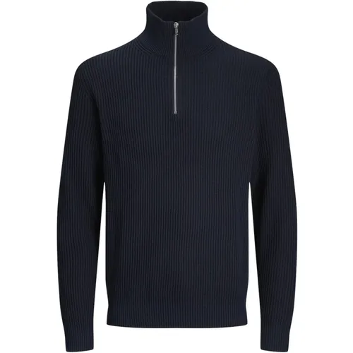 Eleganter Strickpullover , Herren, Größe: M - jack & jones - Modalova