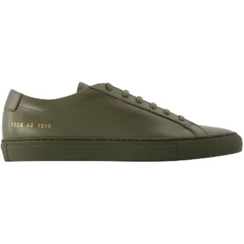 Leather sneakers , male, Sizes: 10 UK - Common Projects - Modalova