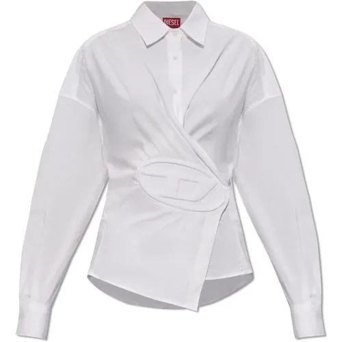 C-Siz-N1 shirt , female, Sizes: L - Diesel - Modalova